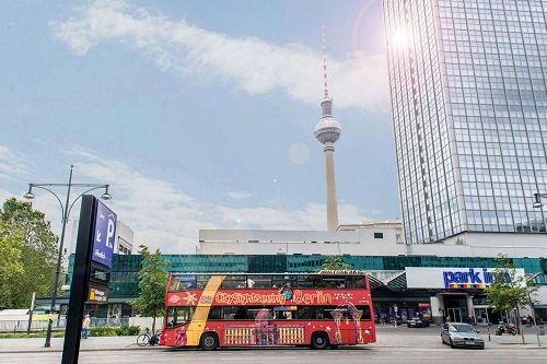 Ônibus panorâmico Hop On / Hop Off em Berlim Ingresso de 48 Horas