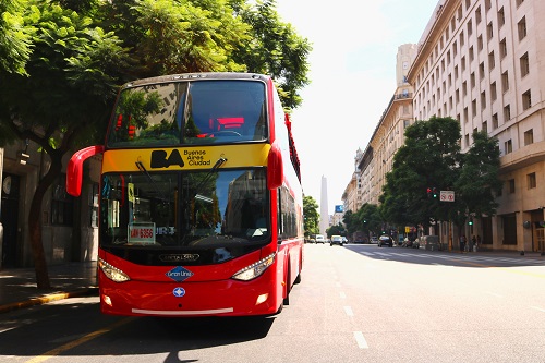 Ônibus Panorâmico Hop On Hop Off Buenos Aires Ingresso de 72 Horas