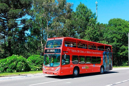 Ônibus Panorâmico Hop On Hop Off em Gramado e Canela Ingresso de 03 Dias